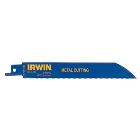 IRWIN 6 Inch Reciprocating Saw Blade 18 Tpi, 25PK 585-372618B